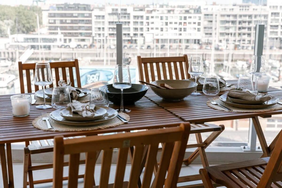 Huswell - Lovely New Apartment At The Harbor + Parking Bruges Esterno foto